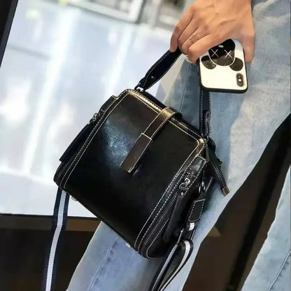 Elegant Genuine Leather Crossbody Bag