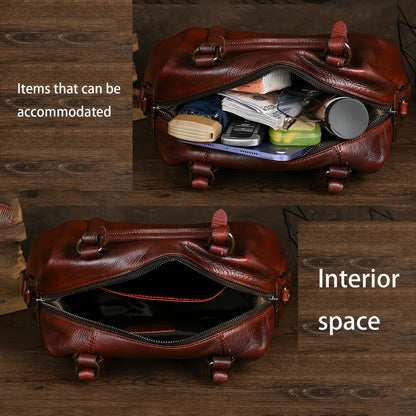 Brown Leather Vintage Bag