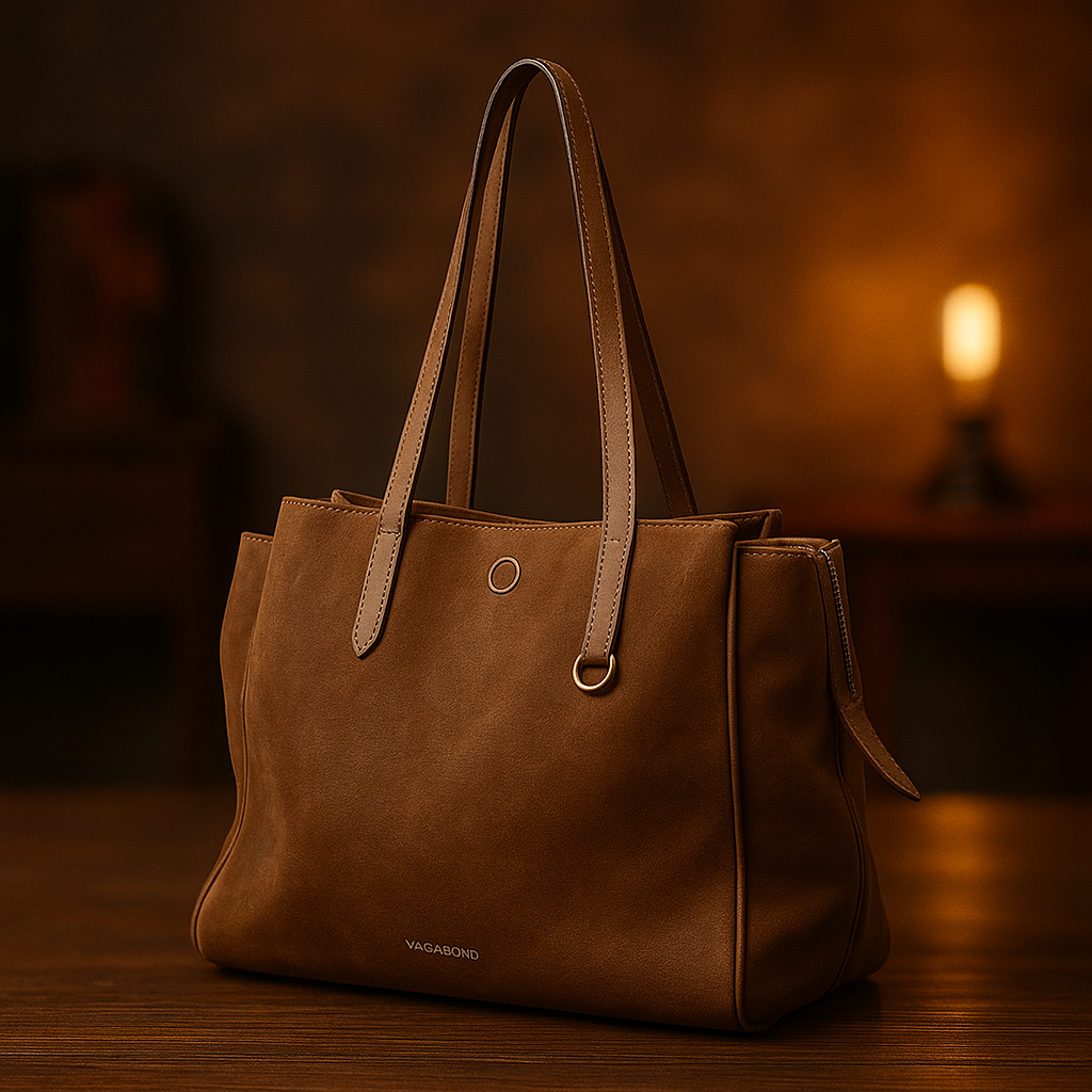 Leather Tote Bag for Women Ava