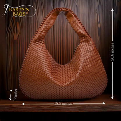 Woven Hobo Bag - Karen's Timeless Style