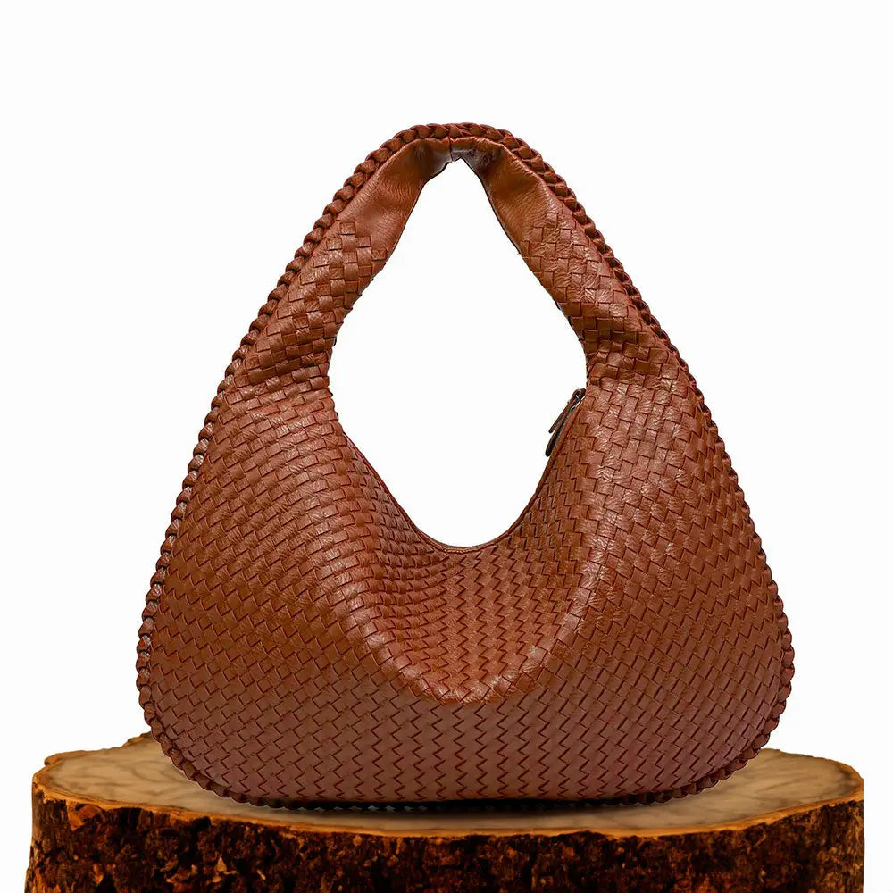Woven Hobo Bag - Karen's Timeless Style