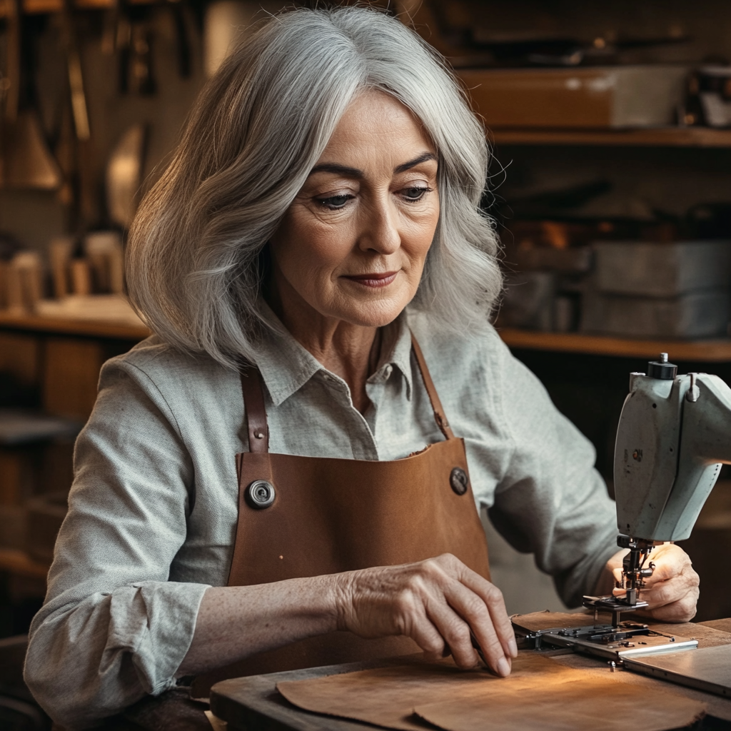 Lorena’s Modern Chic | Stylish Leather Bag